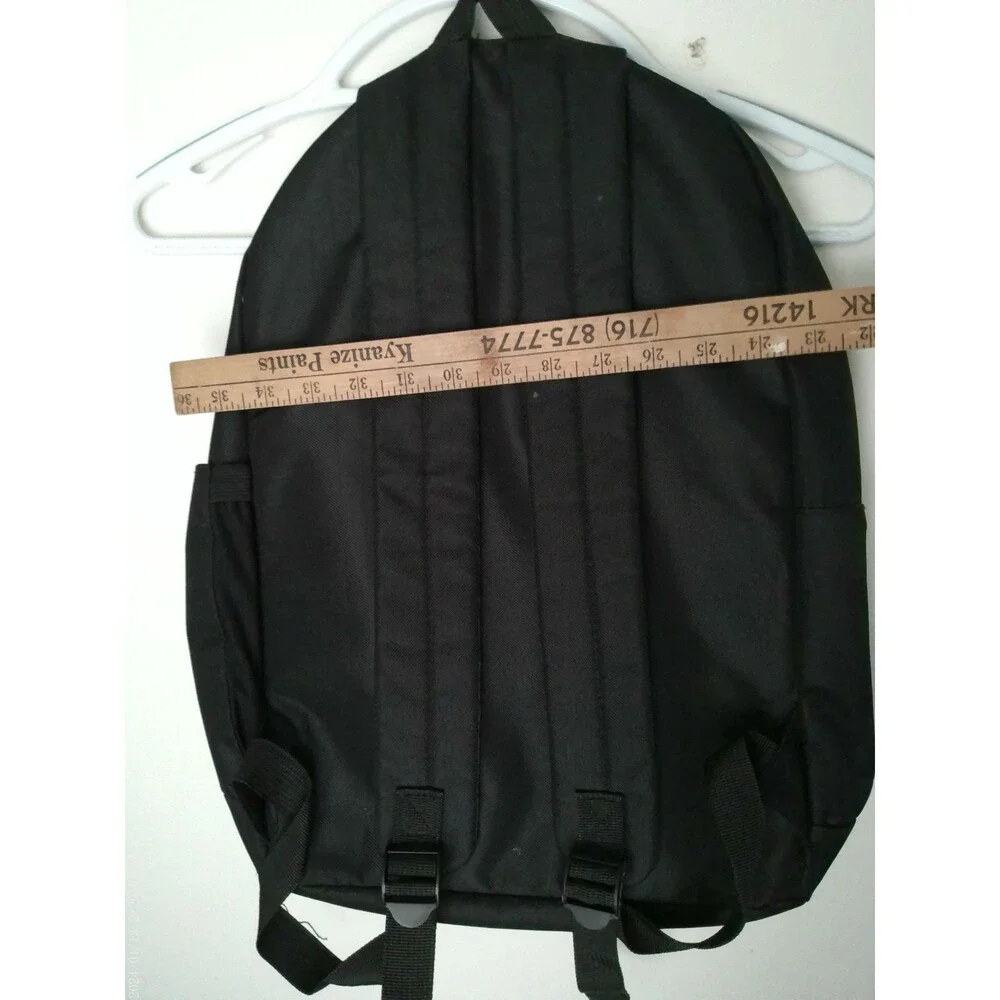ALF A* Live Forever Backpack Black Embroidery on Black